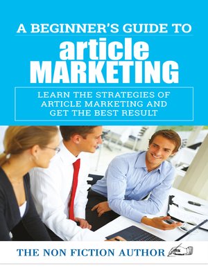 cover image of A Beginner's Guide to Article Marketing